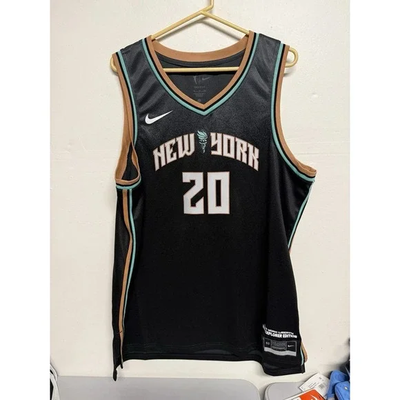Nike New York Liberty Sabrina Ionescu 20 Explorer Edition Basketball Jersey XL - Picture 1 of 8